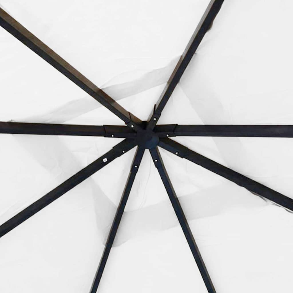 Беседка, 4x4x3 м, бяла, 180 г/м² - VL312239 - Thumbnail 3