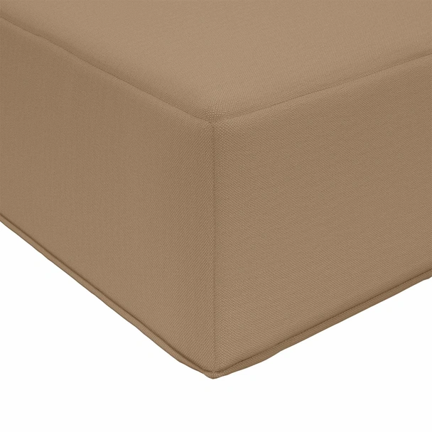 Възглавница за пейка 80 x 40 x 8 см таупе — полиестер - Image 4