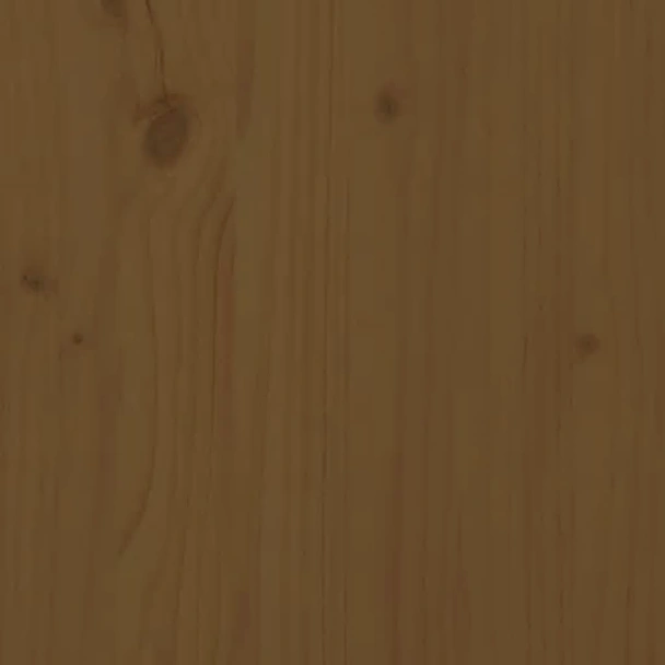 Пейка с 2 саксии 180×36×63 см меденокафява — борово дърво - Image 8