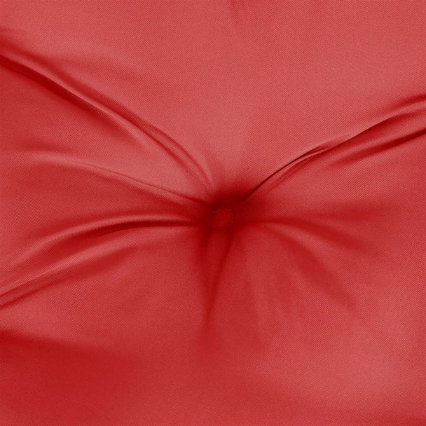 Възглавница за градинска пейка червена 180x(50+50)x7 см оксфорд L-форма - Image 7