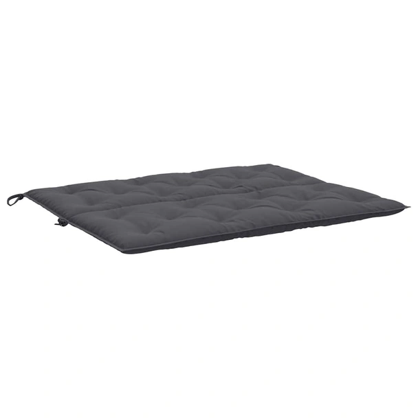 Възглавница за градинска пейка антрацит 120x(50+50)x7 см оксфорд L-форма - Image 5