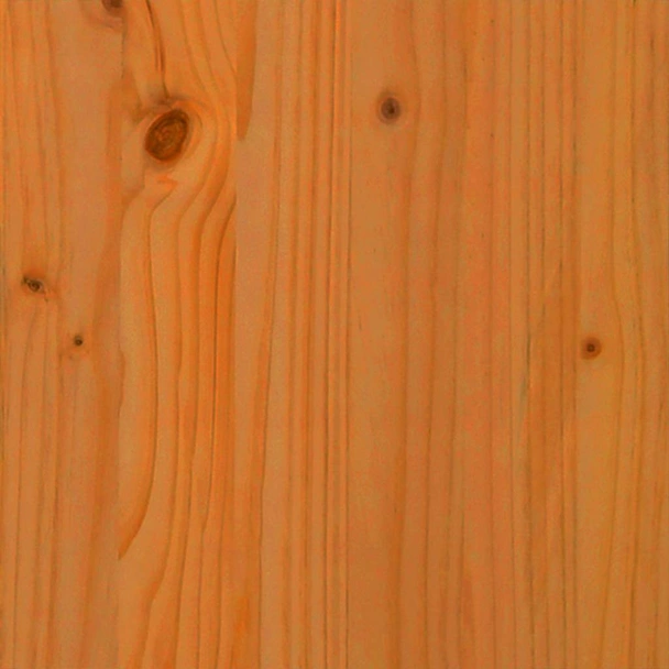 Външна пейка 119 × 44 × 76 см кафява — масивно борово дърво боядисано - Image 9