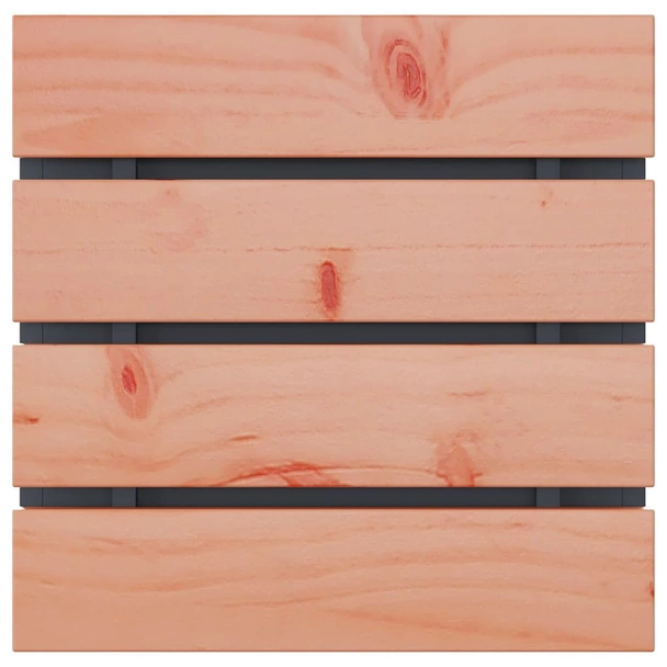 Градинска пейка 40 × 40 × 43 см антрацит — стомана — дугласка седалка - Image 6