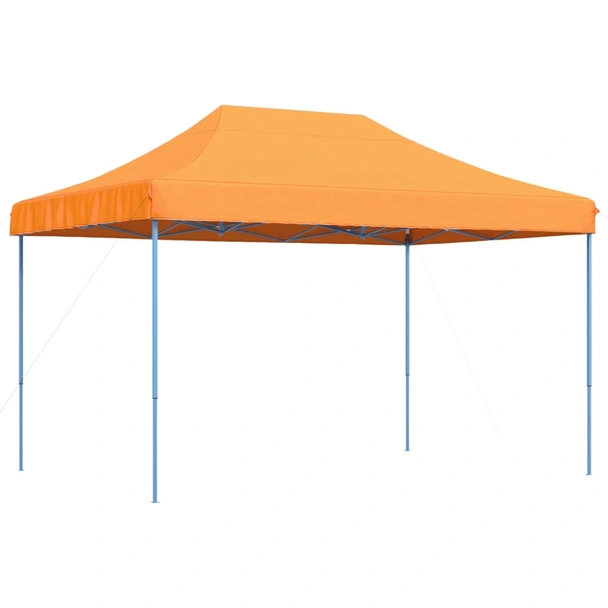 Pop-up парти шатра 4,1 x 2,8 м оранжева — оксфорд с PVC — стоманена рамка - Image 2