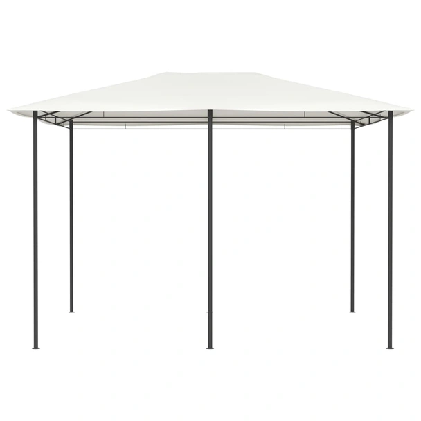 Шатра 3 x 4 м кремав — текстил 160 г/м² — стоманена рамка - Image 2