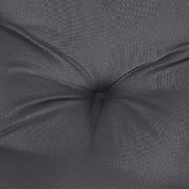 Възглавница за пейка 110x50x7 см антрацит — оксфорд плат - Image 5