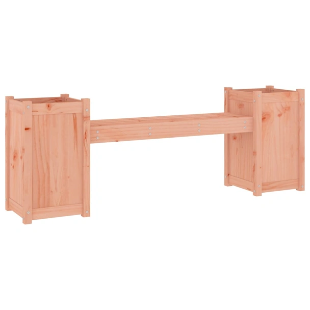 Пейка с 2 саксии 180×36×63 см — дугласко дърво масив - Image 6