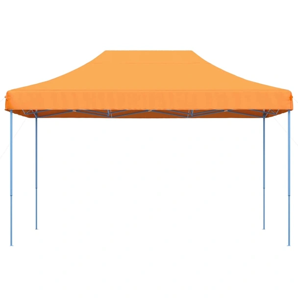Pop-up парти шатра 4,4 x 2,9 м оранжева — оксфорд с PVC — стоманена рамка - Image 3
