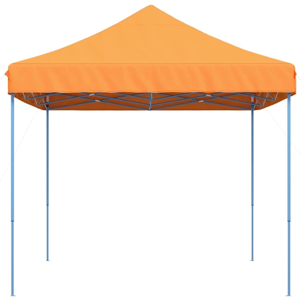 Pop-up парти шатра 4,4 x 2,9 м оранжева — оксфорд с PVC — стоманена рамка - Image 5