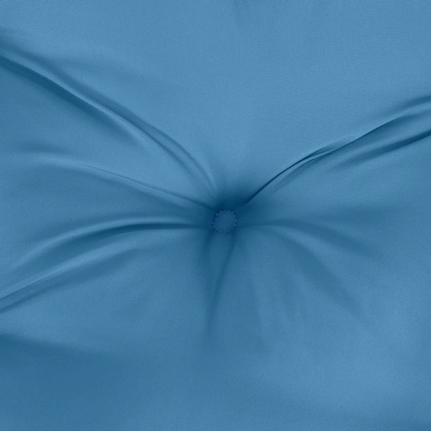 Възглавници за пейка 2 бр 100x50x7 см сини — 100% полиестер - Image 7