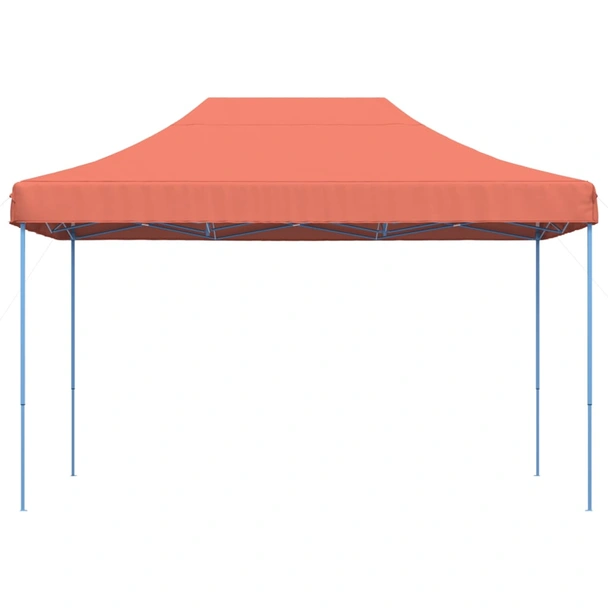 Pop-up парти шатра 4,1 x 2,8 м теракота — оксфорд с PVC — стоманена рамка - Image 3