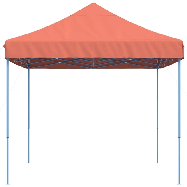 Pop-up парти шатра 4,1 x 2,8 м теракота — оксфорд с PVC — стоманена рамка - Image 4