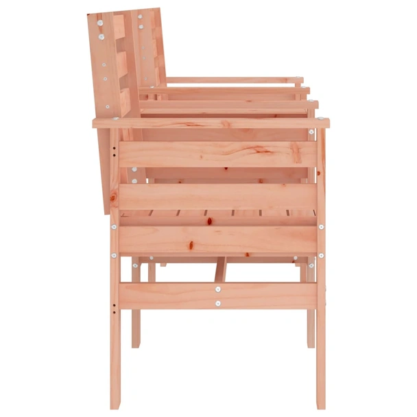 Градинска пейка с маса 175×55×89 см 2-местна — дугласко дърво - Image 4