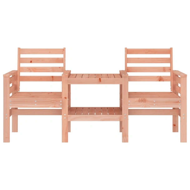 Градинска пейка с маса 175×55×89 см 2-местна — дугласко дърво - Image 3