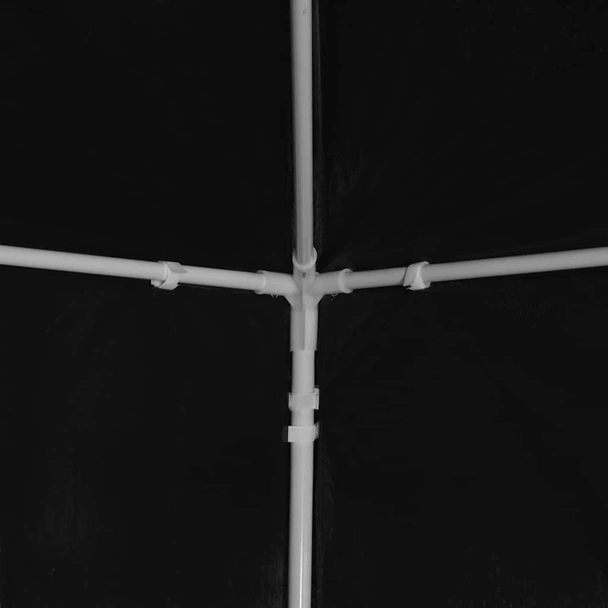Парти шатра 4 x 3 м антрацит — полиетилен (PE) — със страници — стомана - Image 10