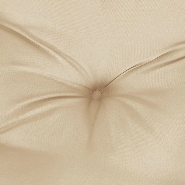 Възглавница за пейка 180x50x7 см бежова — оксфорд плат - Image 5