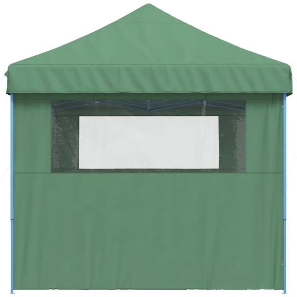 Pop-up парти шатра 5,8 x 2,9 м зелена — оксфорд с PVC — 3 стени — стомана - Image 5