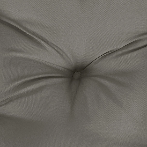 Възглавница за пейка 100x50x7 см меланж тъмносива — полиестер - Image 6