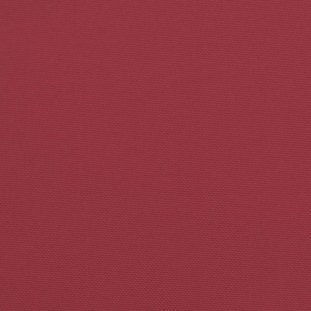 Възглавница за пейка 180x50x3 см виненочервена — оксфорд плат - Image 6
