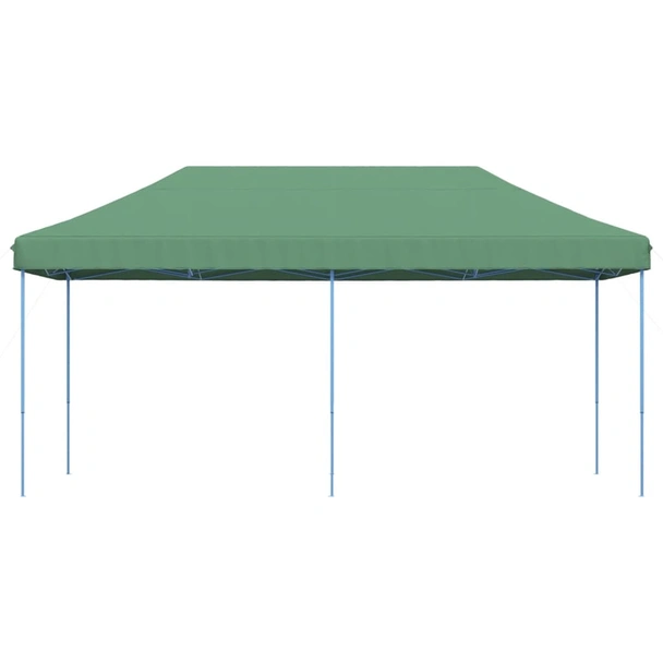 Pop-up парти шатра 5,8 x 2,9 м зелена — оксфорд с PVC — стоманена рамка - Image 3