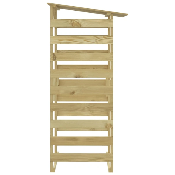 Перголи с покриви 4 бр 100x90x200 см импрегнирано борово дърво-VL3096650 - Image 5