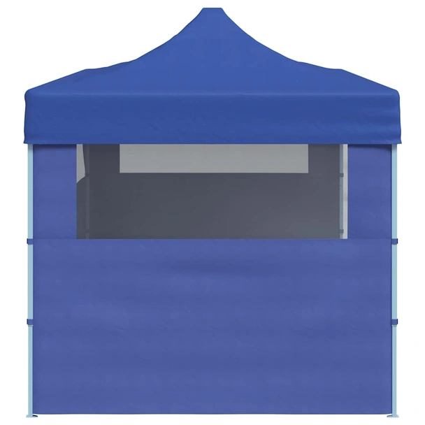 Pop-up парти шатра 5,8 x 2,9 м синя — полиестер с PVC — 1 стена — стомана - Image 5