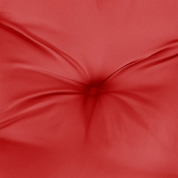 Възглавница за пейка 200x50x7 см червена — оксфорд плат - Image 5