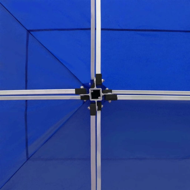 Парти шатра 6 x 3 м синя — оксфорд плат с PVC — сгъваема — алуминий - Image 6