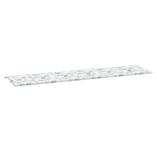 Възглавница за пейка 200x50x4 см десен листа вариант 2 — оксфорд - Image 2