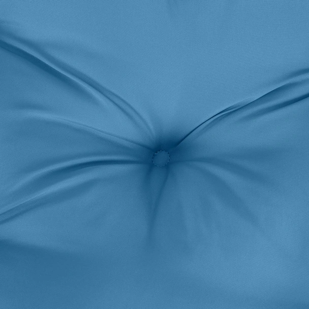 Възглавница за пейка 100x50x7 см синя меланж — полиестер - Image 6