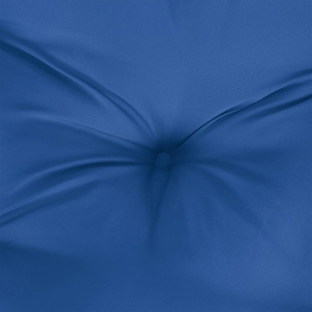 Възглавница за пейка 100x50x7 см синя — оксфорд плат - Image 5