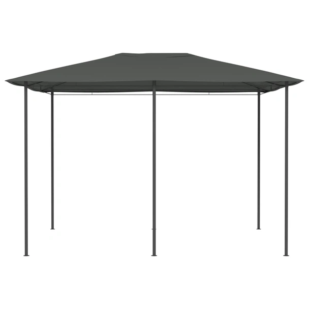 Шатра 3 x 4 м антрацит — текстил 160 г/м² — стоманена рамка - Image 2