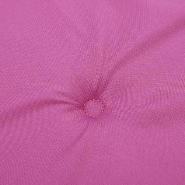 Възглавница за пейка 150x50x4 см розова — оксфорд плат - Image 5