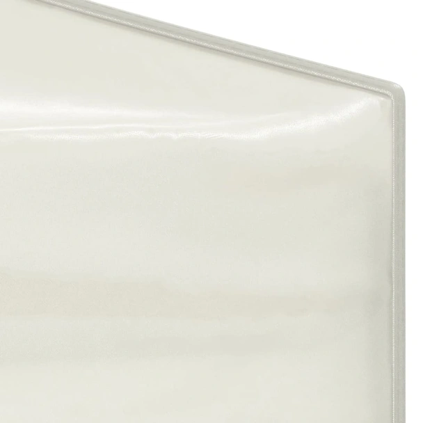 Сгъваема парти шатра, кремава, 3x6 м - Image 6