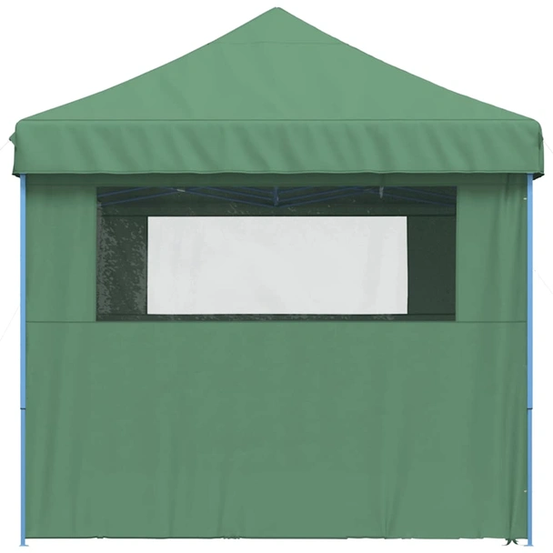 Pop-up парти шатра 5,8 x 2,9 м зелена — оксфорд с PVC — 4 стени — стомана - Image 4