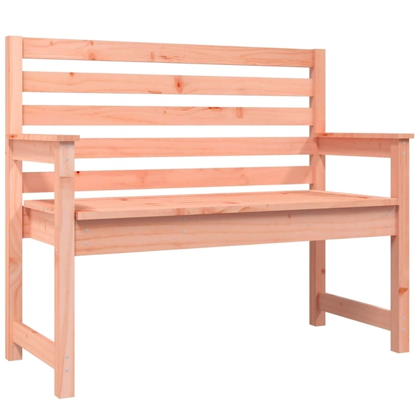Градинска пейка 109×48×91,5 см — дугласко дърво масив - Image 2