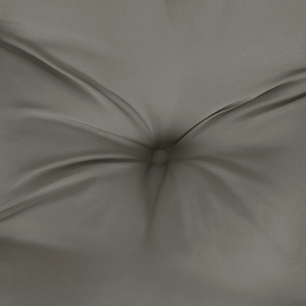Възглавница за пейка 120x50x7 см тъмносива меланж — полиестер - Image 6