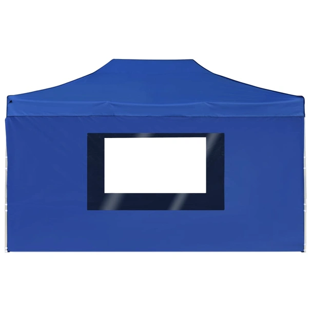 Парти шатра 4,5 x 3 м синя — оксфорд плат с PVC — със стени — алуминий - Image 6