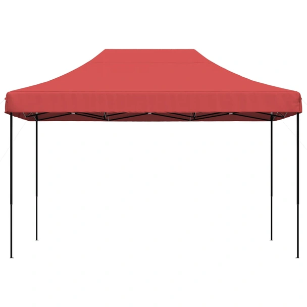 Pop-up парти шатра 4,1 x 2,8 м бордо — оксфорд с PVC — стоманена рамка - Image 3