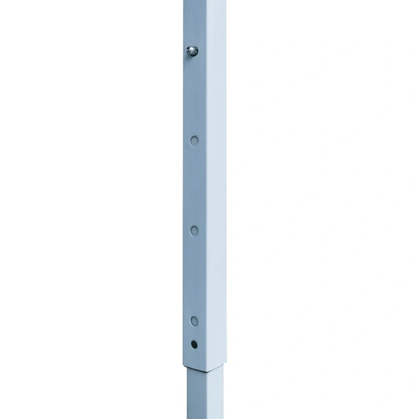 Сгъваема шатра 2,9 x 2,9 м антрацит — оксфорд PVC — 4 стени — стомана - Image 6