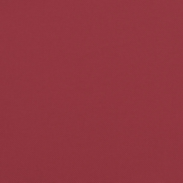 Възглавница за пейка виненочервена 120x(50+50)x7 см оксфорд L-форма - Image 7