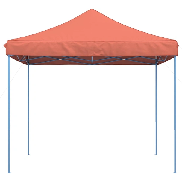 Pop-up парти шатра 2,9 x 2,9 м теракота — оксфорд с PVC — стоманена рамка - Image 3
