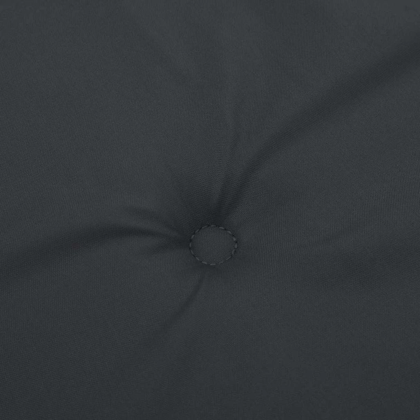 Възглавница за градинска пейка 150x50x4 см черна — оксфорд плат - Image 5