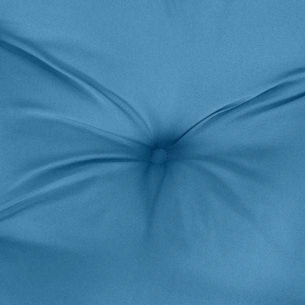 Възглавница за пейка 120x50x7 см синя меланж — полиестер - Image 6