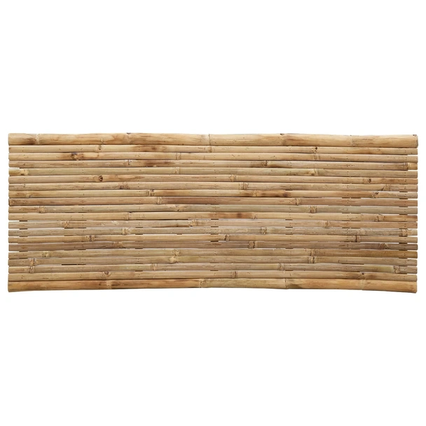 Градинска пейка 110 × 45 × 50 см — бамбук — извит дизайн - Image 6