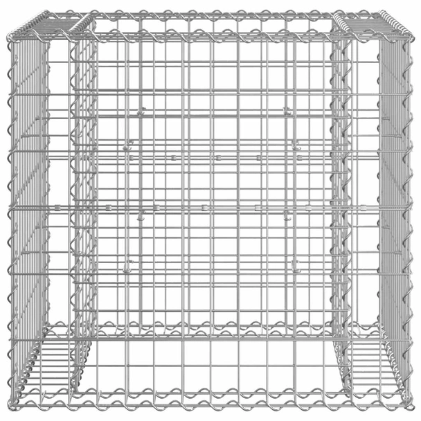 Градинска пейка с габионна кошница 192 × 71 × 65,5 см — дугласко дърво - Image 6