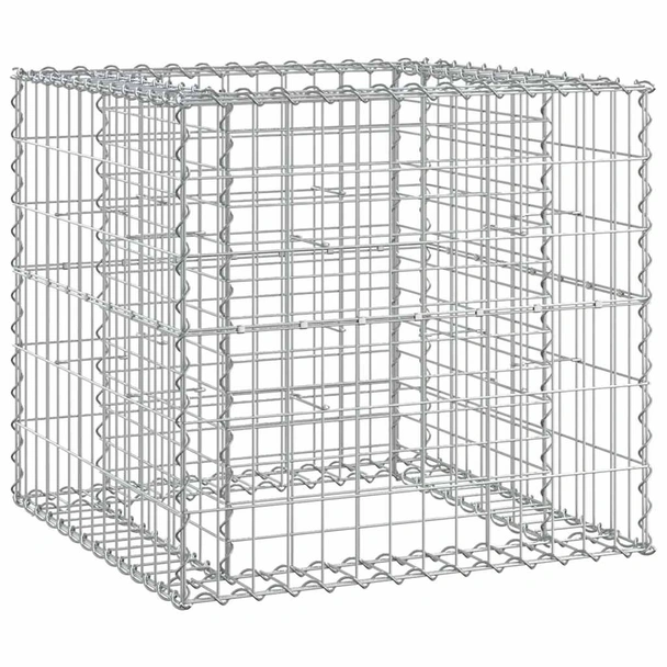 Градинска пейка с габионна кошница 192 × 71 × 65,5 см — дугласко дърво - Image 5