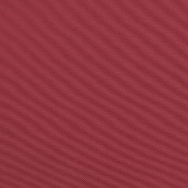 Възглавница за пейка 120x50x7 см виненочервена — оксфорд плат - Image 6