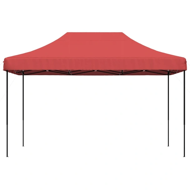 Pop-up парти шатра 4,4 x 2,9 м бордо — оксфорд с PVC — стоманена рамка - Image 3