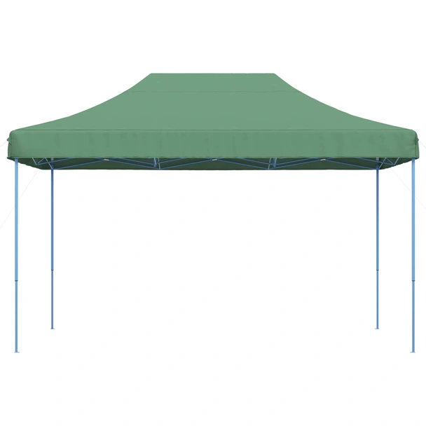 Pop-up парти шатра 4,4 x 2,9 м зелена — оксфорд с PVC — стоманена рамка - Image 3